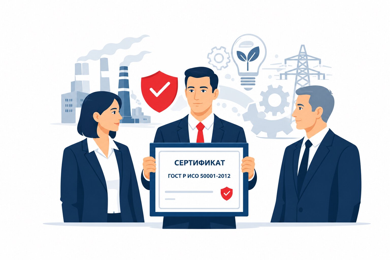 Оформление сертификата ГОСТ Р ИСО 50001-2012 в Красноярске и по всему Красноярскому краю