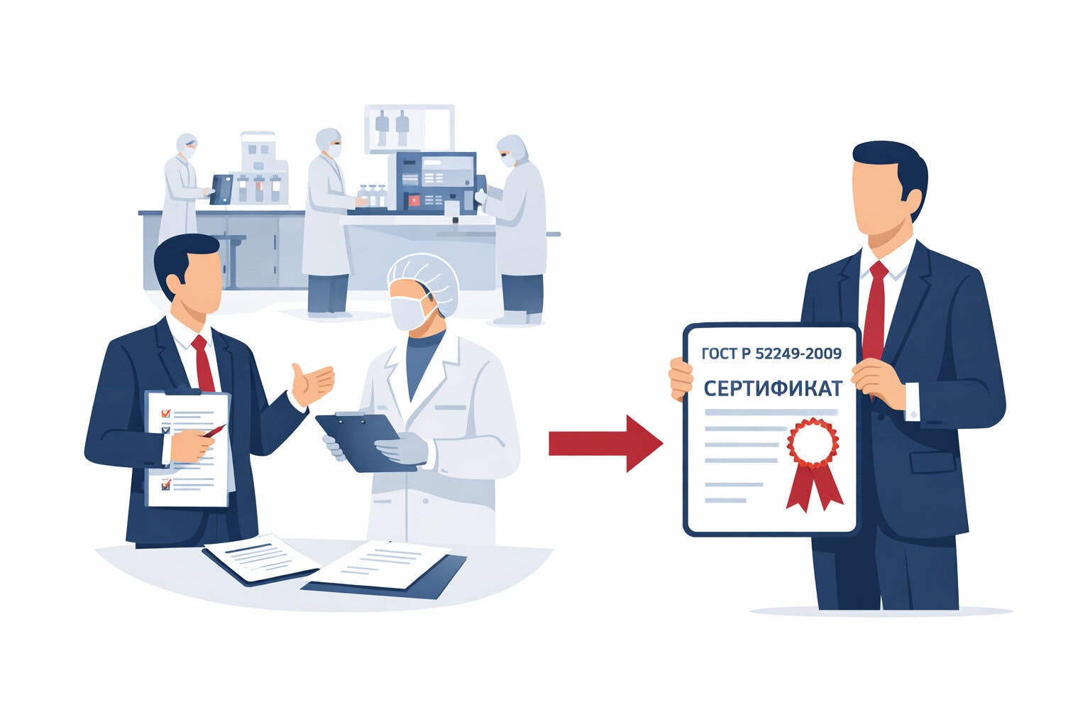Процедура сертификации ГОСТ Р 52249-2009 в Красноярске