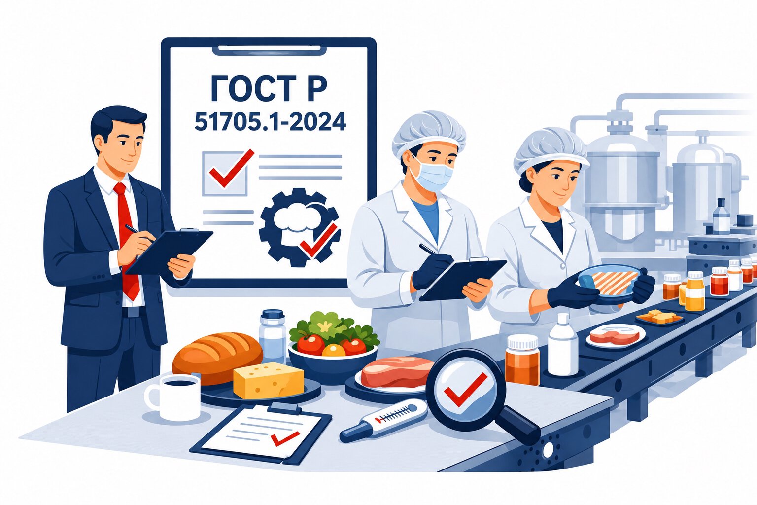Оформление ГОСТ Р 51705.1 2024 ХАССП в Красноярске