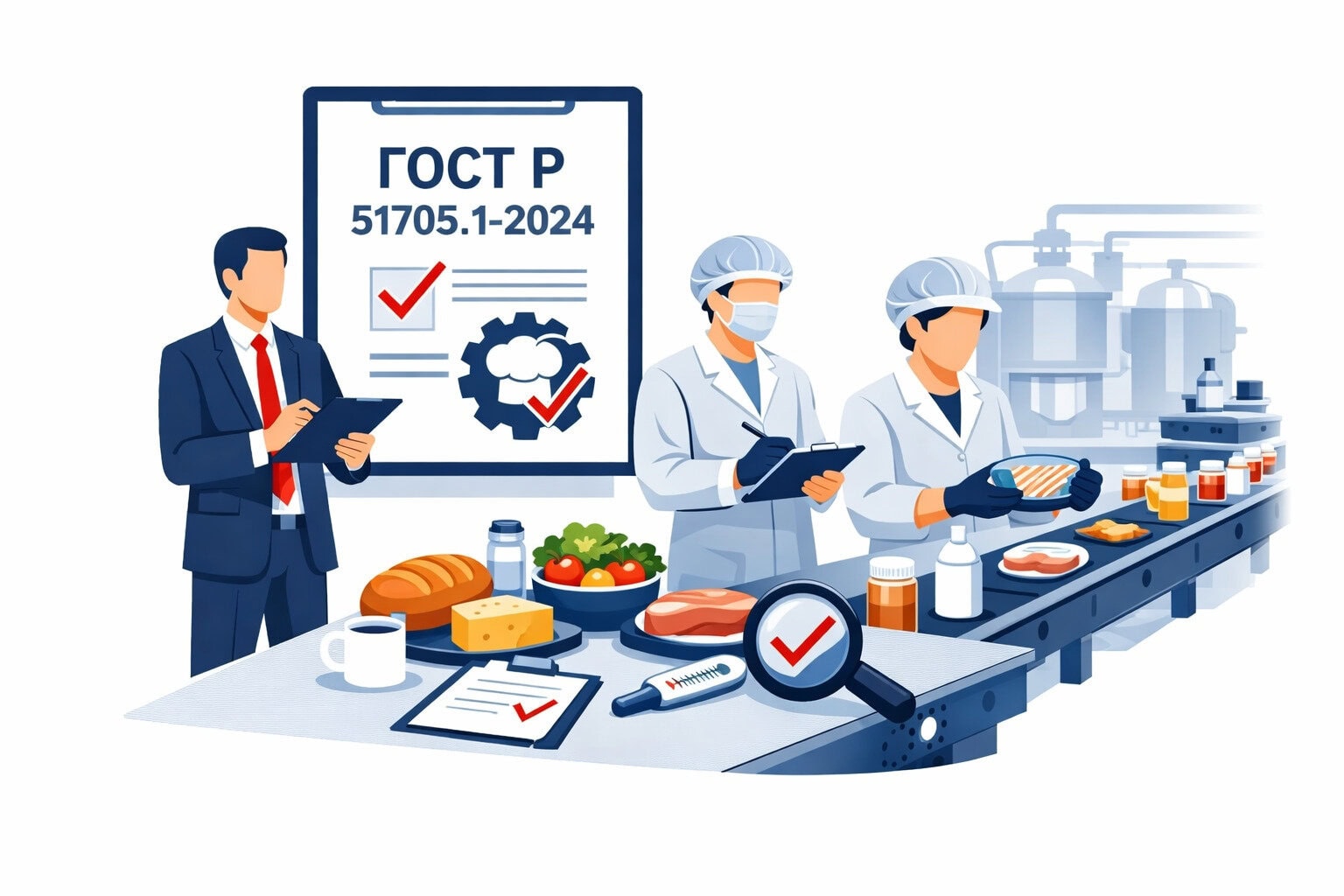 Оформление ГОСТ Р 51705.1 2024 ХАССП в Красноярске